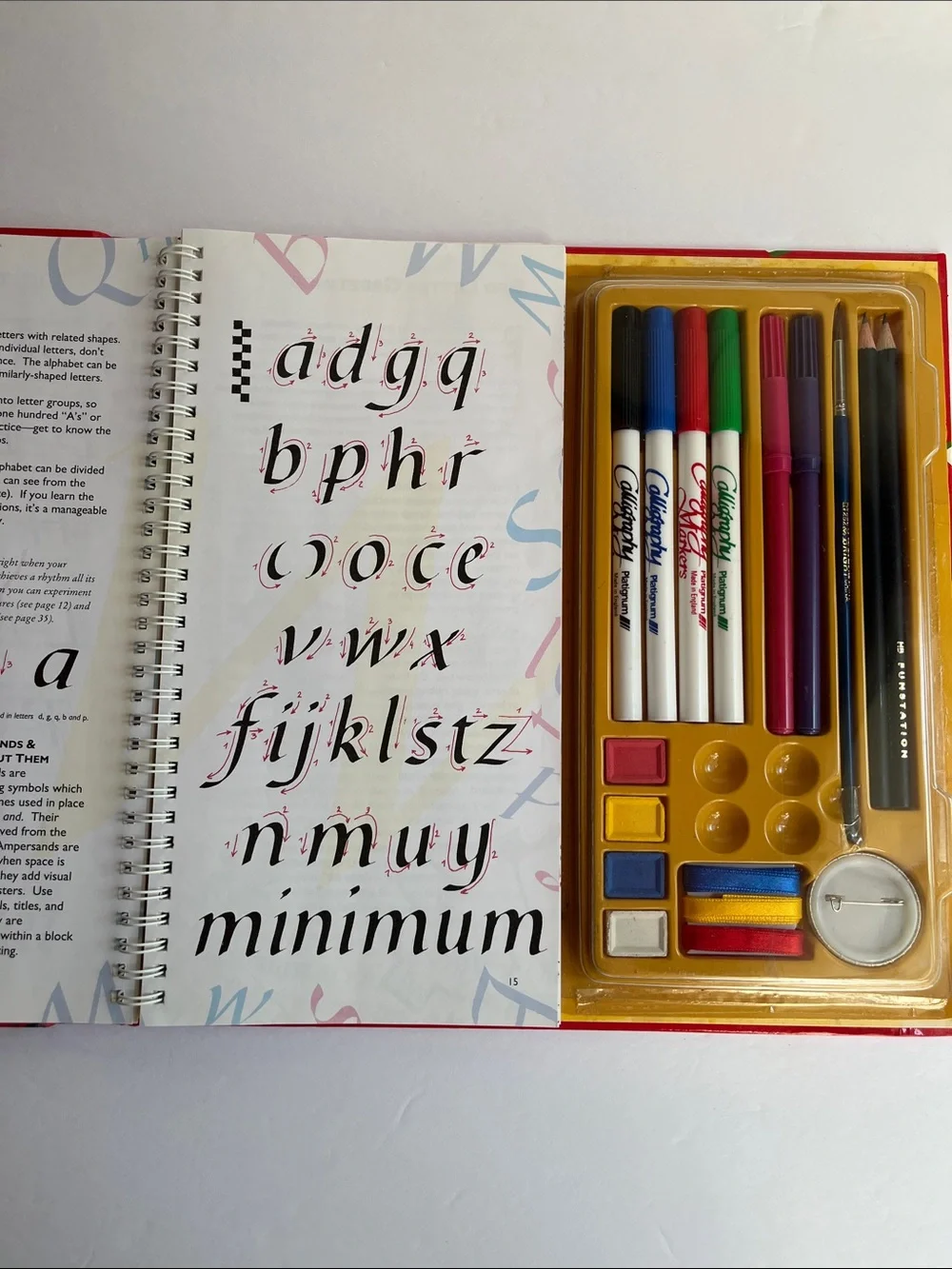 Kids Calligraphy Set Funstation NWT